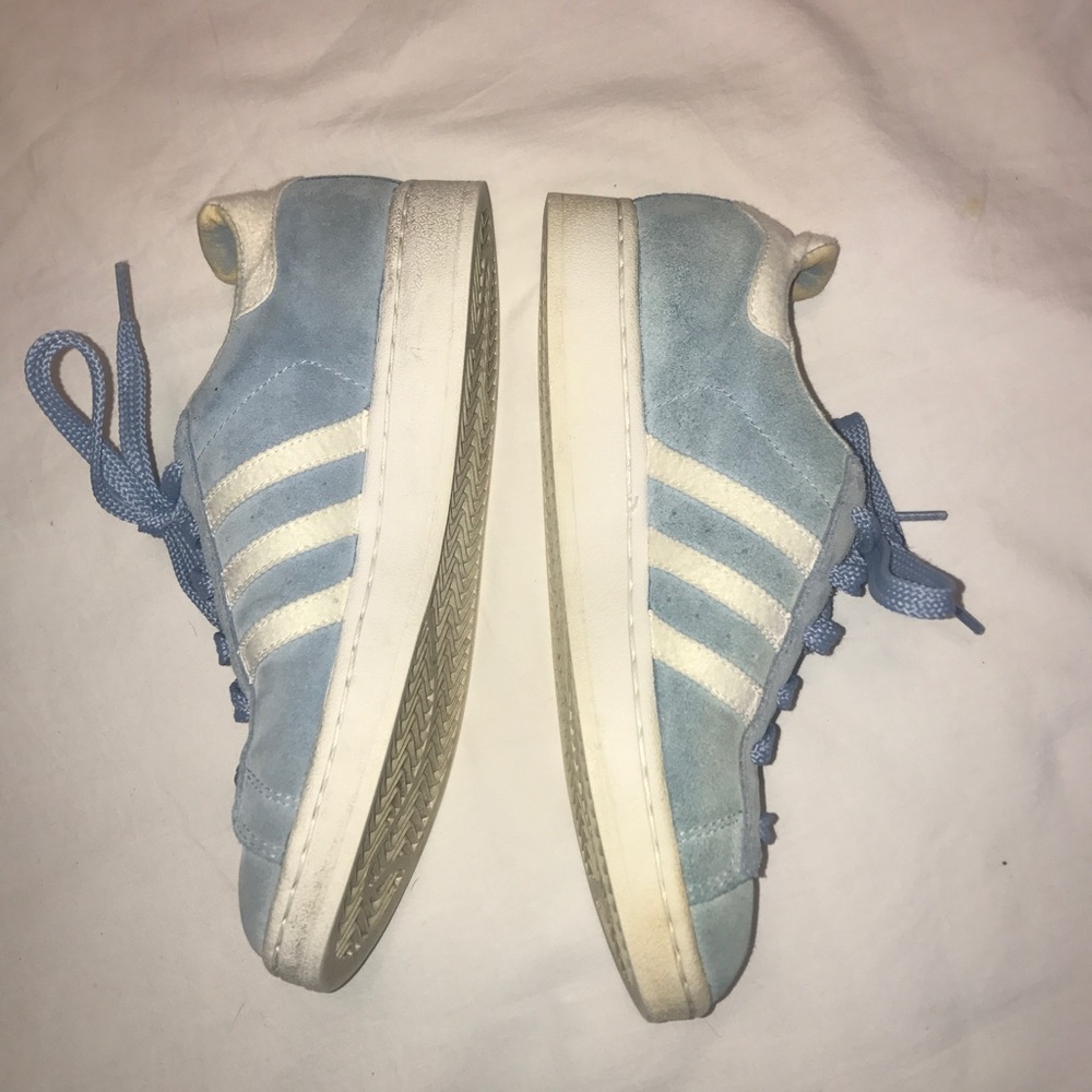 Baby blue adidas